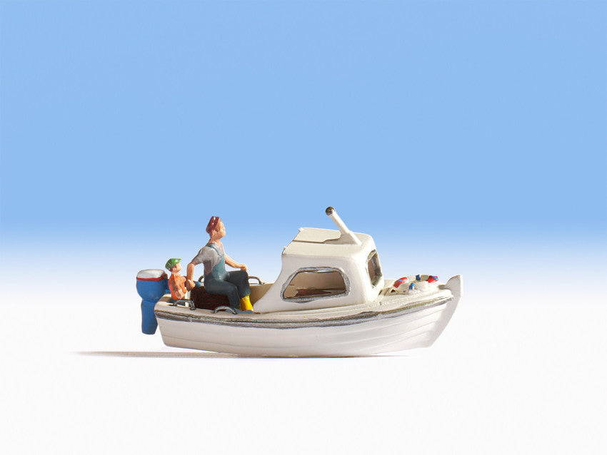 Noch 37822 N Fishing Boat w/Figures