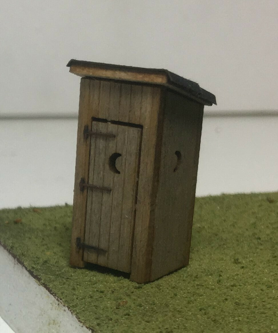 Motrak Models 17000 N Outhouses (Pack of 3)
