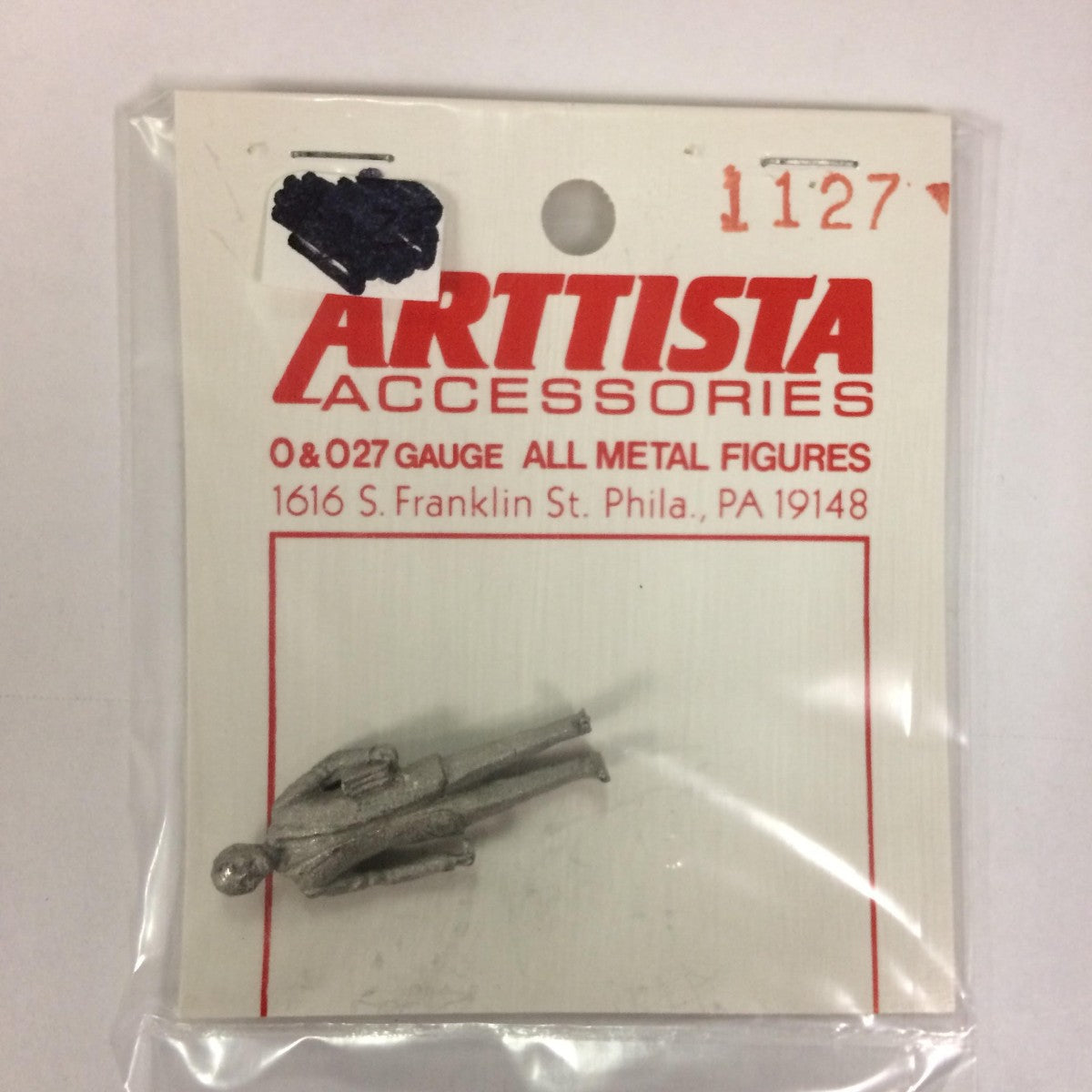 Arttista 1127 Pewter Priest Pewter Figure Unpainted