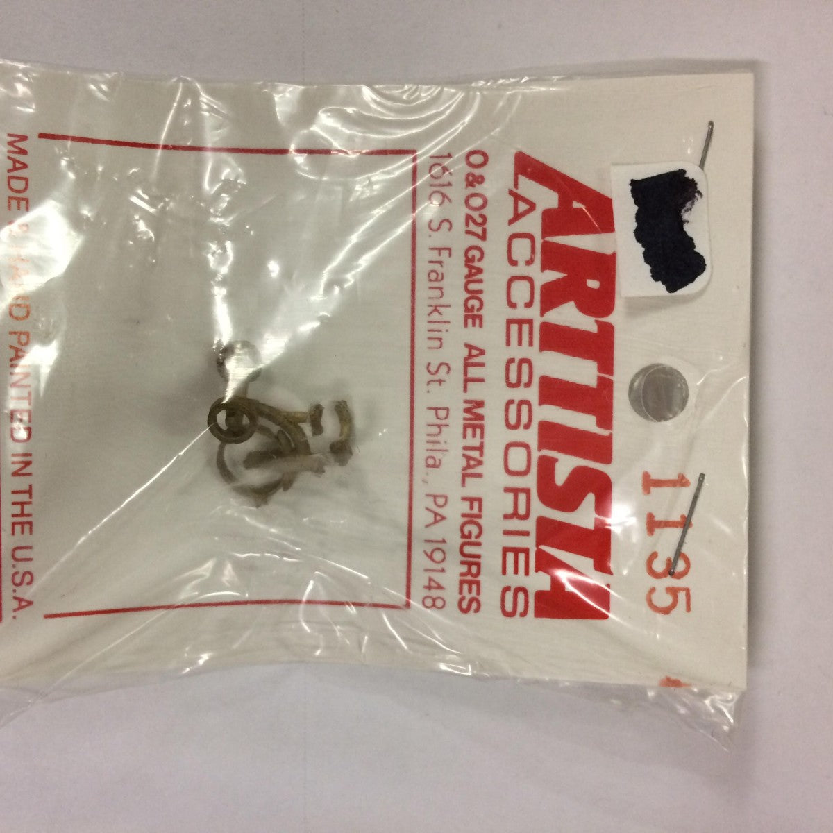 Arttista 1135 O Unpainted Tricycle Pewter Figure