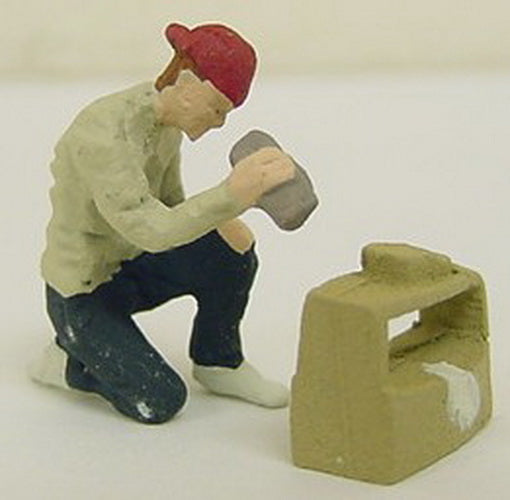Arttista 1139 Shoeshine Boy Pewter Figure