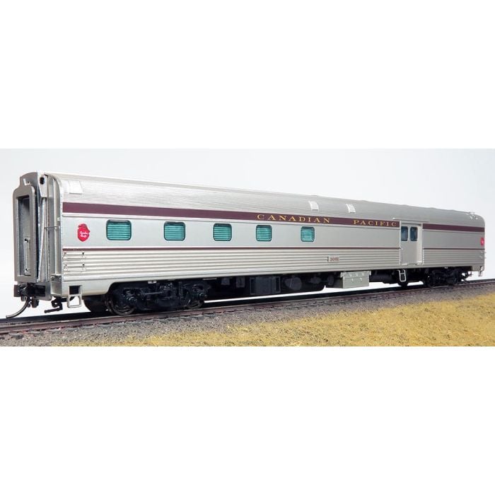 Rapido Trains 114002 HO CPR Maroon Scheme Budd Baggage-Dorm Car #3005