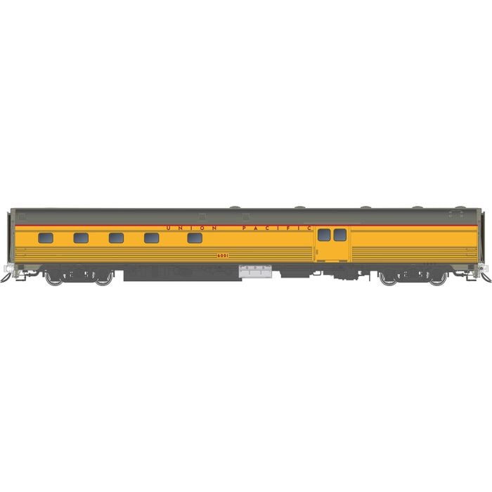 Rapido Trains 114045 HO Union Pacific Budd Baggage-Dorm Car #6007