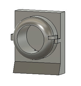CMR Products 416-2102 HO Undecorated NS Ditch Light Housing (Pack of 4)