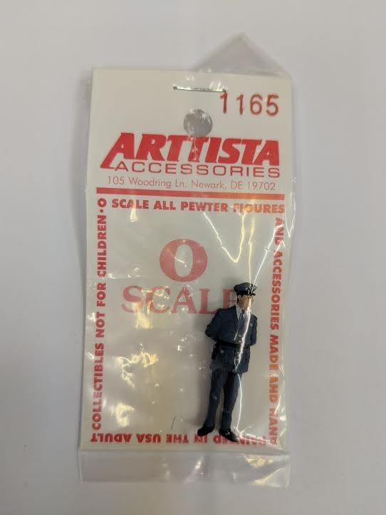 Arttista 1165 O Policeman Pewter Figure