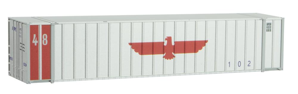 Micro-Trains 46800010 N APC Intermodal 48' Rib Side Container #432689