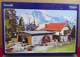Pola 11812 HO Scale Sawmill Building Kit