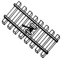 Alexander Scale 305 HO Yard Air Connection (Pack of 3)