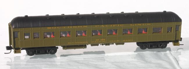 Wheels of Time 179TS N Southern Pacific 60' Harriman Passenger Car (Set of 2)