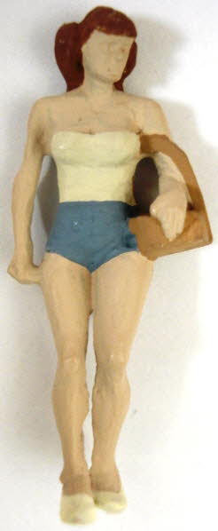 Arttista 1216 Farmer's Daughter Pewter Figure