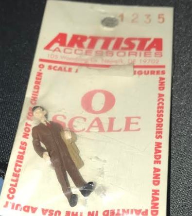 Arttista 1235 Pewter Business Man Walking Pewter Figure
