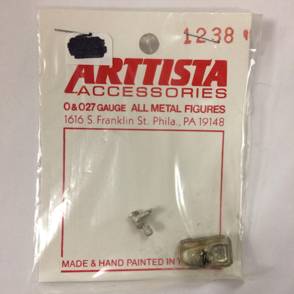 Arttista 1238 Pewter Boy in Peddle Car Unpainted