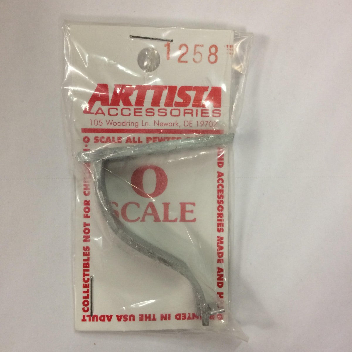 Arttista 1258 Pewter Playground Slide Unpainted