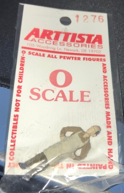 Arttista 1276 O Store Keeper Pewter Figure Hand Painted