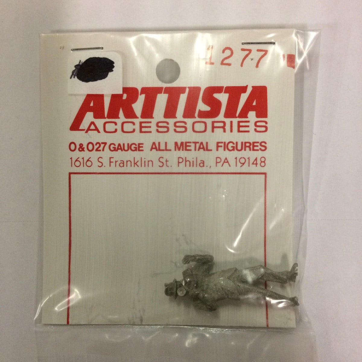 Arttista 1277 Press Photographer Pewter Figure Unpainted