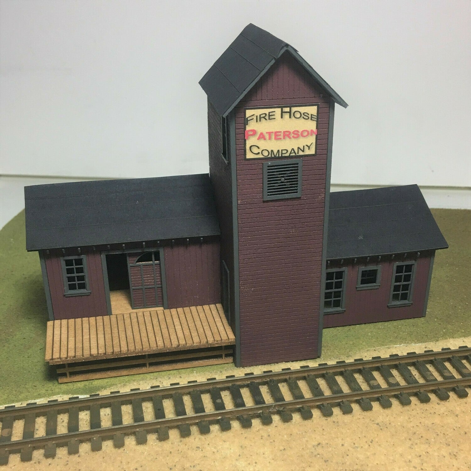 Motrak Models 83017 HO Patterson Fire Hose Co. Building Kit