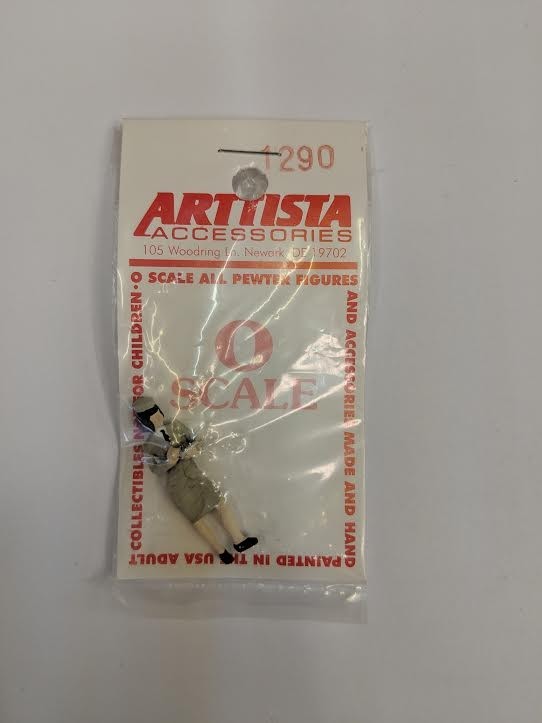 Arttista 1290 O Meter Maid Pewter Figure