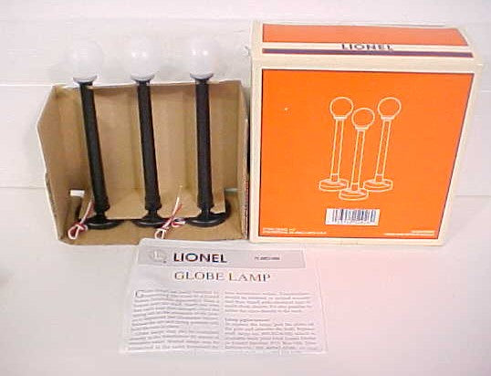 Lionel 6-12926 O Three Globe Lights (Set of 3)