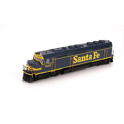 Athearn G67681 HO Santa Fe F45 Diesel Locomotive w/DCC & Sound #5925