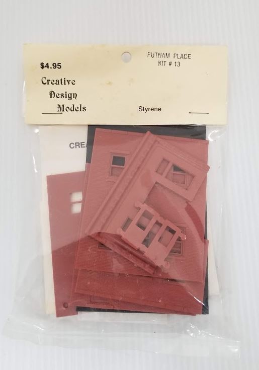 Creative Design Models 13 HO Putnam Place Building Kit