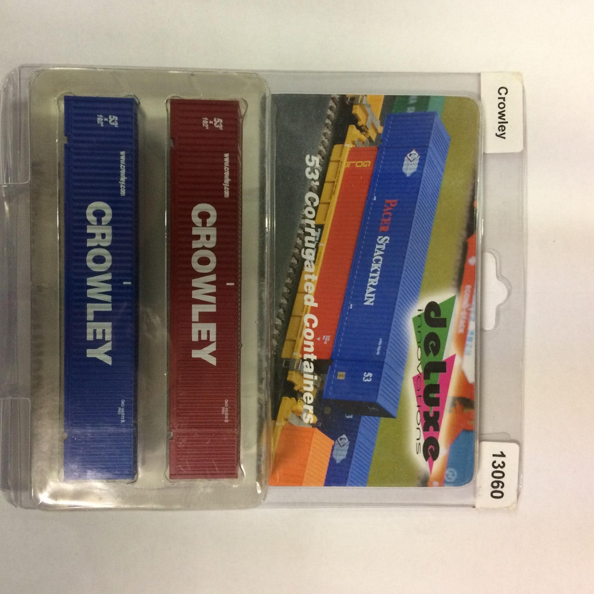 Deluxe Innovations 13060 N Scale Crowley 53' Corrugated Containers