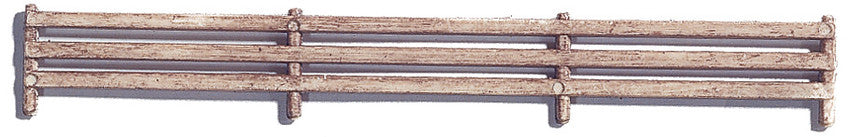 Noch 13040 HO Field Fence 3-Slat 1/2 x 40" 1.3 x 102 cm.