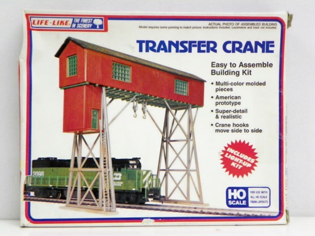 Life Like 1333 HO Transfer Crane Building Kit