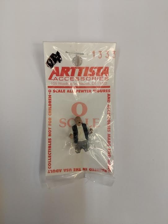 Arttista 1333 O Truck Driver Pewter Figure