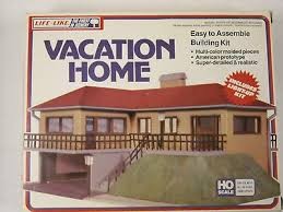 Life Like 1334 HO Vacation Home Building Kit
