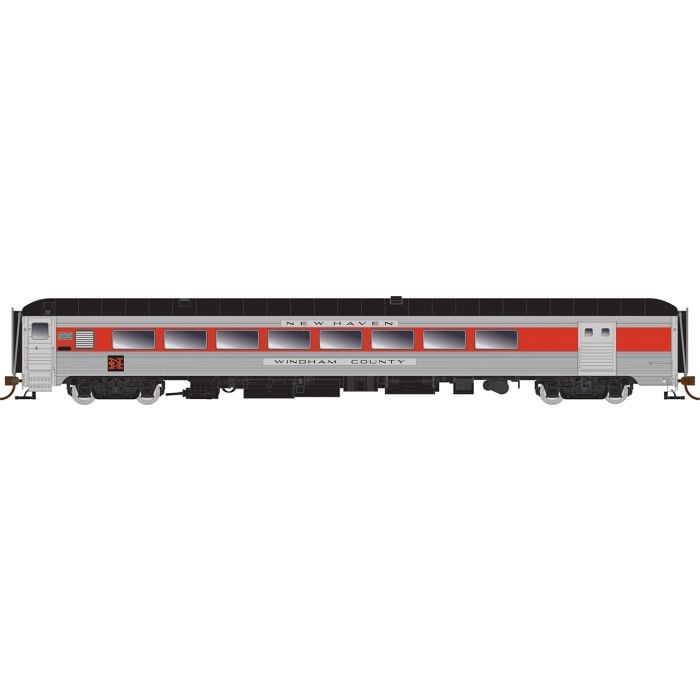 Rapido Trains 134016 HO NH McGinnis "Ulster County" PS County Car w/Baggage #212