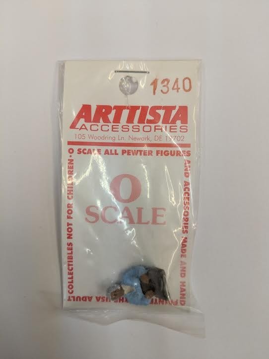 Arttista 1340 O Pewter Woman As Passenger Pewter Figure