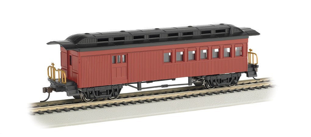 Bachmann 13502 HO Unlettered 1860-80 Era Red Combine Car