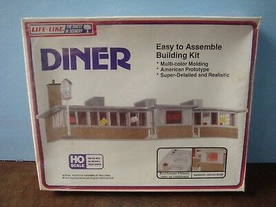 Life Like 1359 HO Diner Building Kit