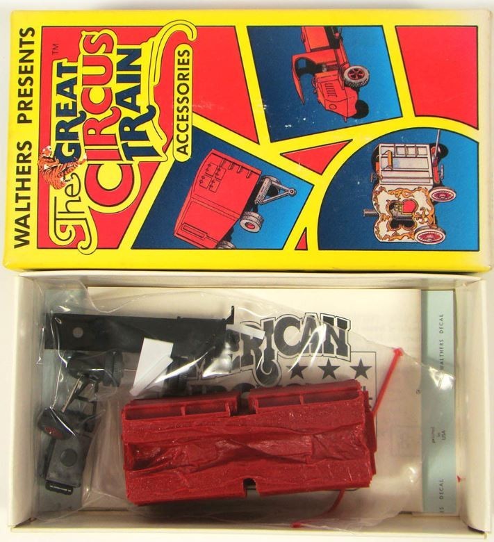 Walthers 933-1377 HO The Great Circus Train Seat Wagon Kit