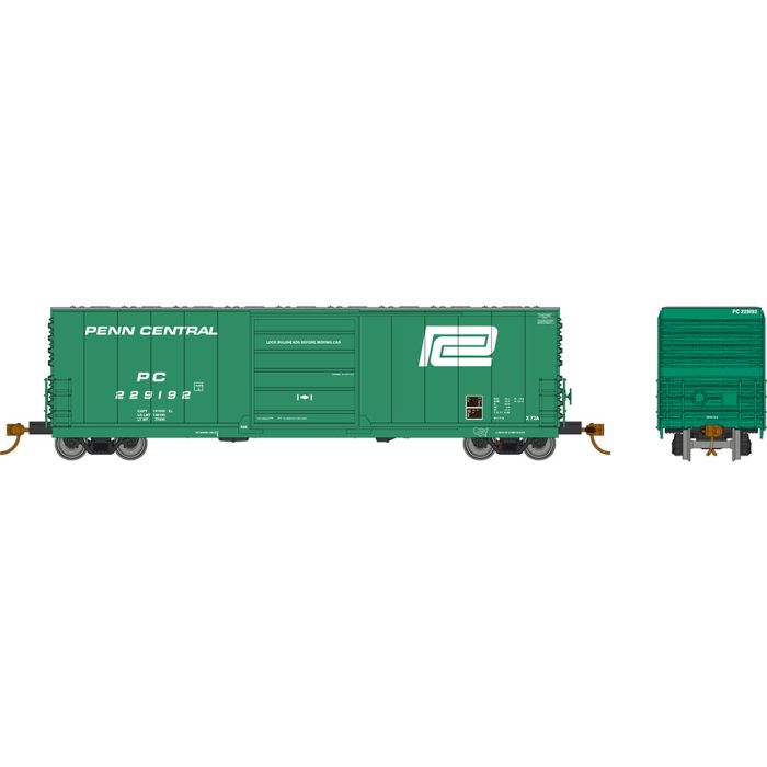 Rapido Trains 139001A HO Penn Central Large Logo Evans X72A Boxcar