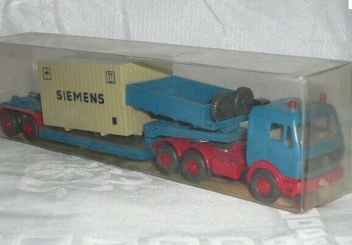 Wiking 504 HO Scale Mercedes Lkw Schwerlastzug Siemens - OVP