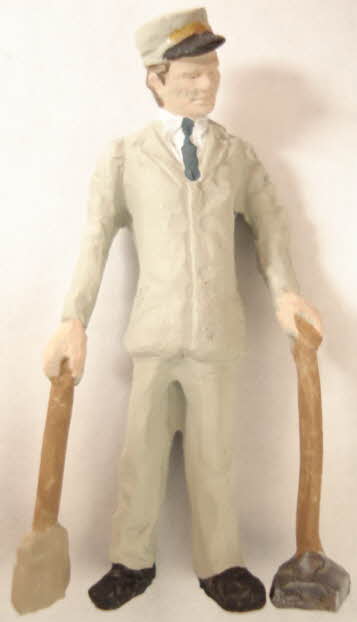 Arttista 1410 Janitor Pewter Figure