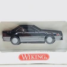 Wiking 14101 1:87 Mercedes-Benz 500 SL Coupe Black