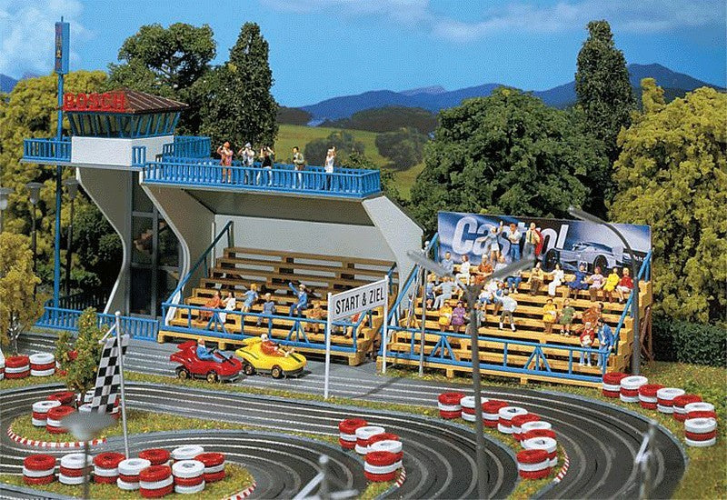 Faller 141071 HO Start, Finish and Grandstand Kit – Trainz