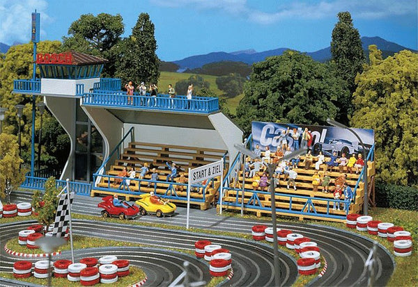 Faller 141071 HO Start, Finish and Grandstand Kit – Trainz