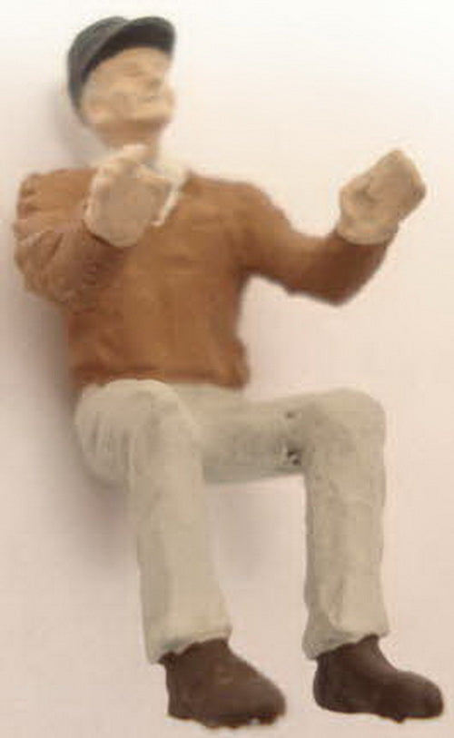Arttista 1413 O Scale Truck Driver Pewter Figure Hand Painted
