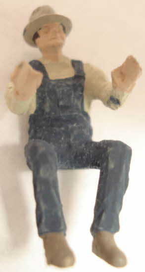 Arttista 1414 O Truck Driver Pewter Figure Hand Painted Colors May Vary