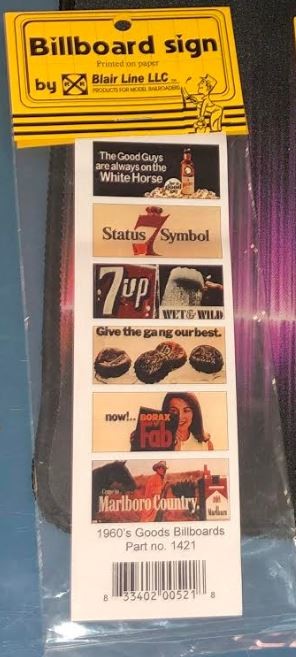 Blair Line 1421 1960's Goods Billboards