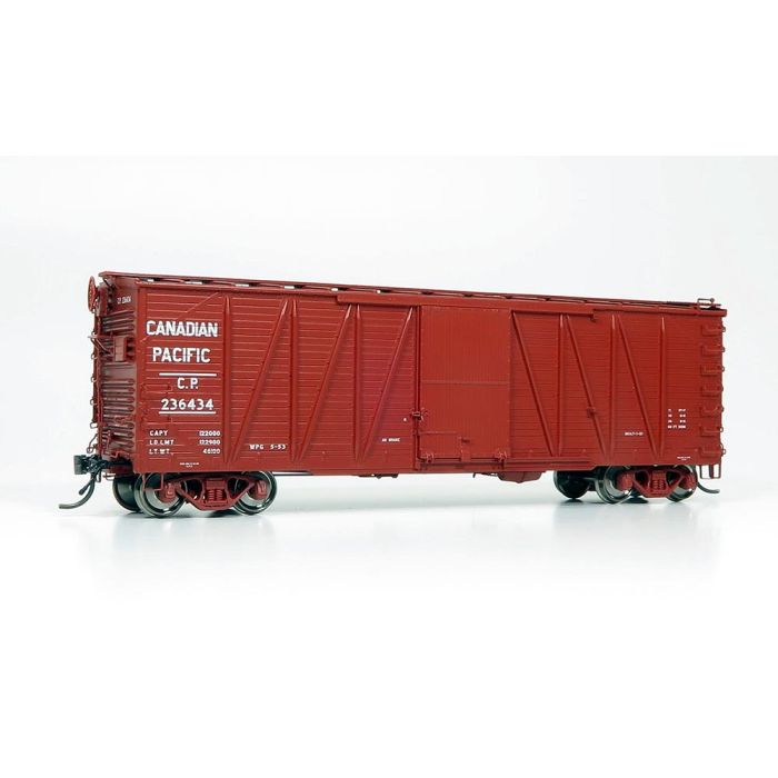 Rapido Trains 142102 HO Canadian Pacific Early USRA Clone Boxcar (Pack of 6)