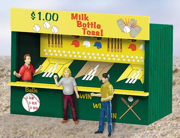 Lionel 6-14230 O Gauge Milk Bottle Midway Game