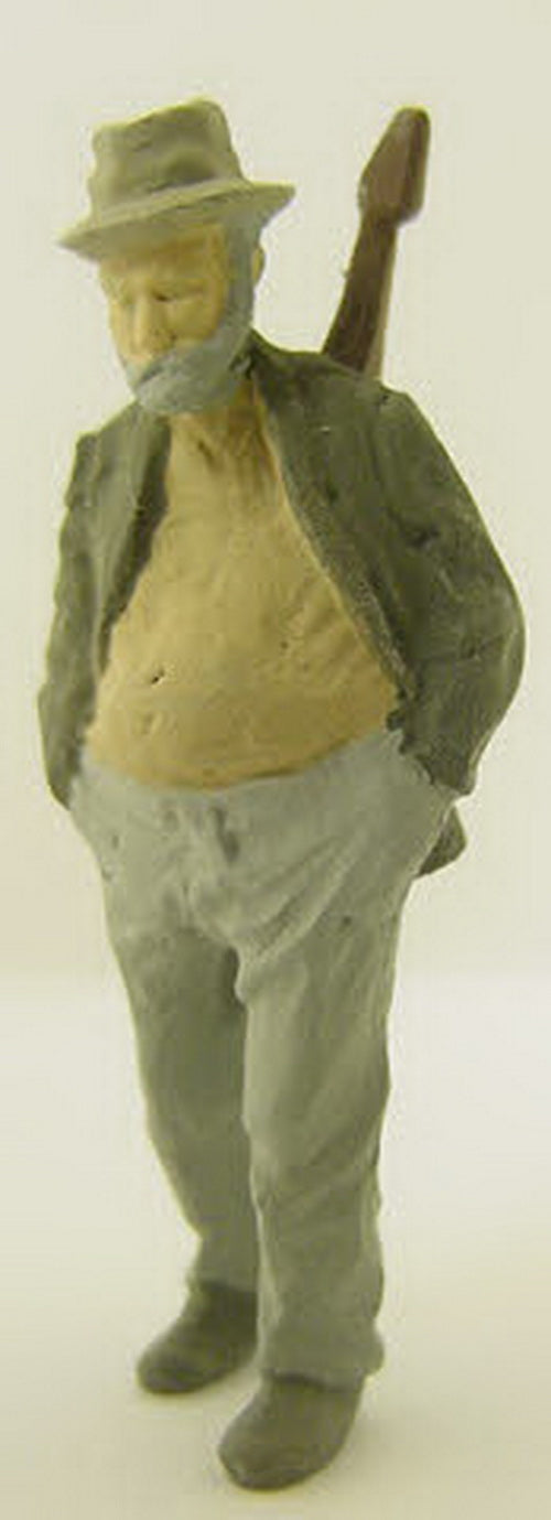Arttista 1424 Man w/Guitar Pewter Figure
