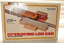 Bachmann 1427 HO Scale Operating Log Car Plastic Kit