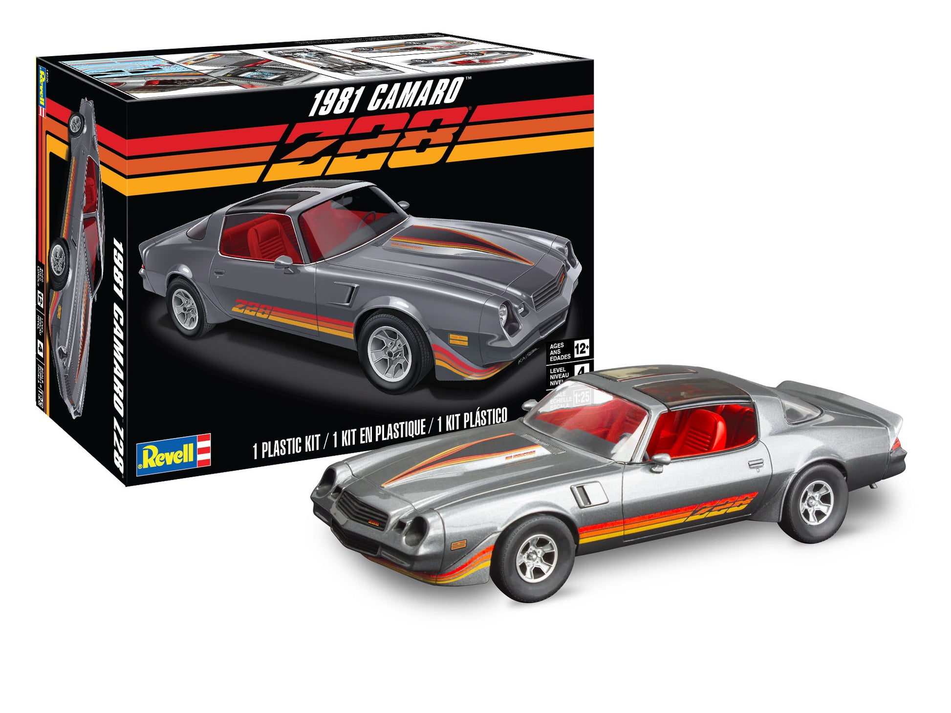 Revell 14526 1:25 1981 Z-28 Camaro Plastic Model Kit