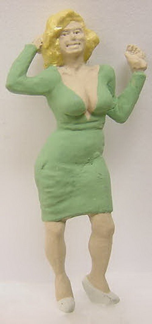 Arttista 1454 Provacative Woman Pewter Figure