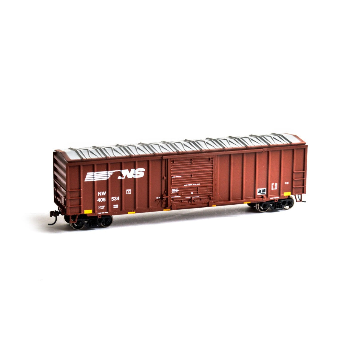 Roundhouse 14831 HO Norfolk Southern 50' ACF Outside Post Box Car #405534